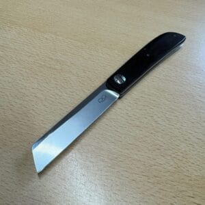4228 c Pieter Annandale Fixed blade Black wood handle