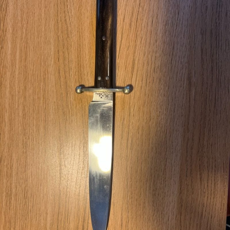 J Rodgers & Sons Antique Knife with original scabbard - Image 11