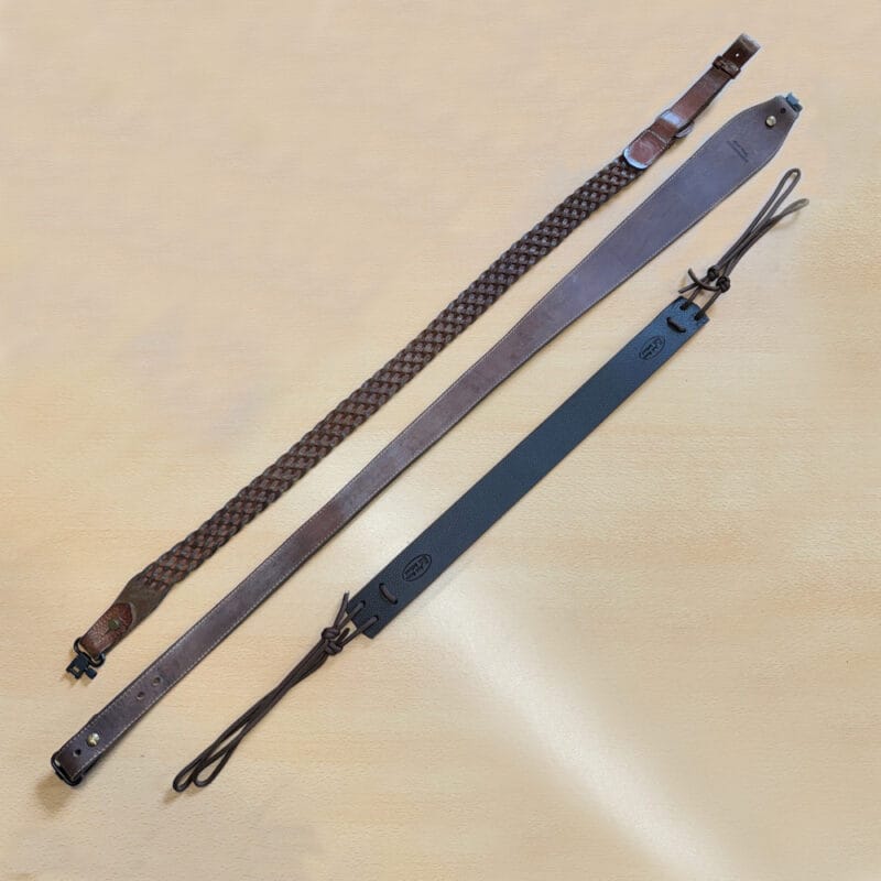 Leather Rifle Sling & Game Carrier