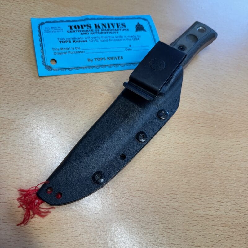 Tops Knives Fixed Blade Brothers of Bushcraft - Image 6