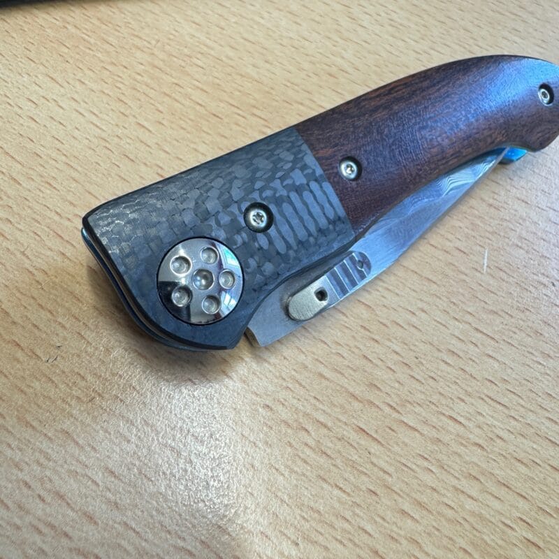 Allen Elishewitz Damascus Ironwood - Image 3