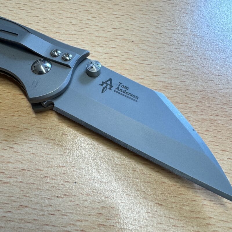 Tom Anderson Wharncliffe Linerlock - Image 3