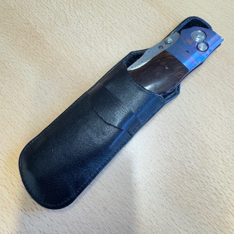Allen Elishewitz Anubis Creedmore Snakewood Damascus - Image 7