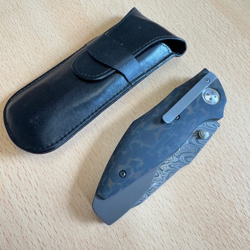 Allen Elishewitz Damascus Snakewood - Image 4