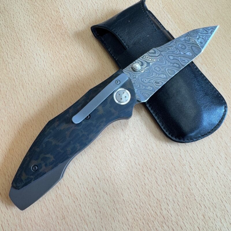 Allen Elishewitz Damascus Snakewood - Image 3