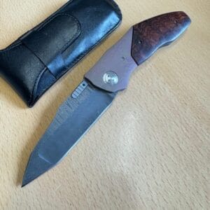 Elishewitz Damascus Carbon Fibre
