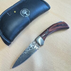 C. Jul Herbertz Damascus Lockback