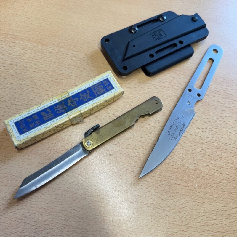 CRKT Neck Knife & Japanese folding Blade