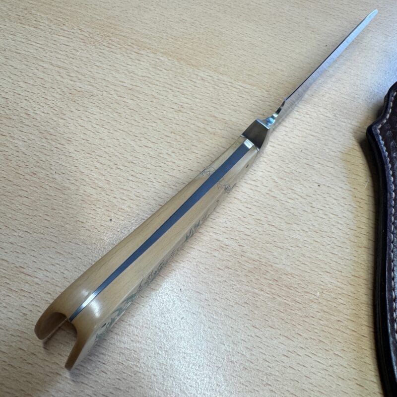 Fixed Blade knife with leather sheath - Image 8