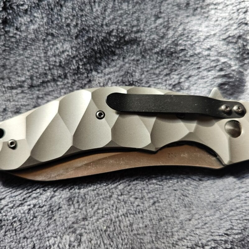 Fox Knives Anso Flipper - TITANIUM (FKMD) - Image 3