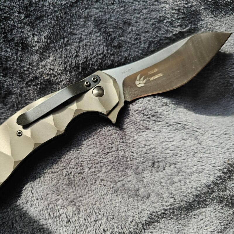 Fox Knives Anso Flipper - TITANIUM (FKMD) - Image 7
