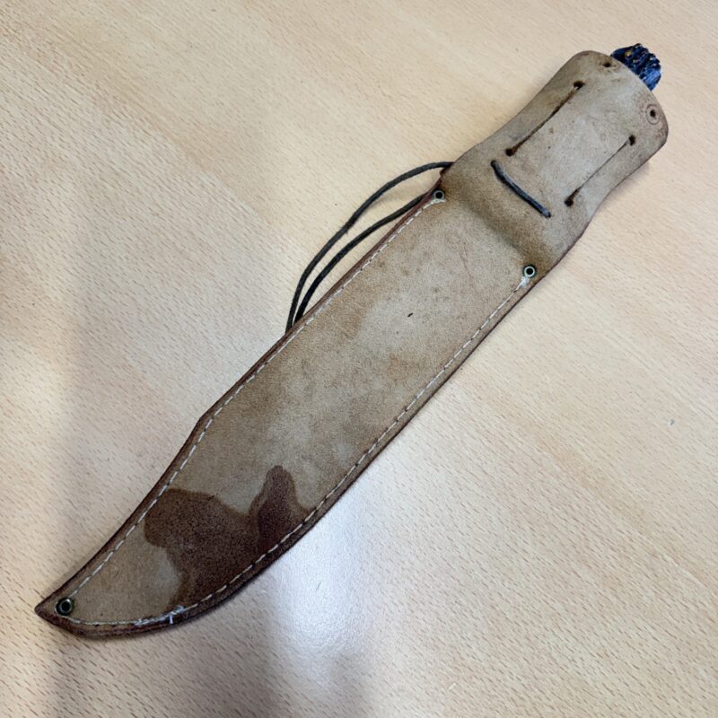 Hand Forged Stag Handle Bowie Knife Marked R. Middleton - Image 7