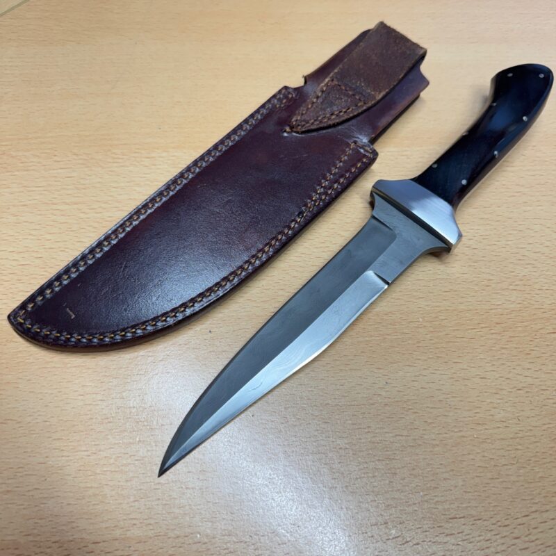 Jim Lee fixed blade damascus - Image 7