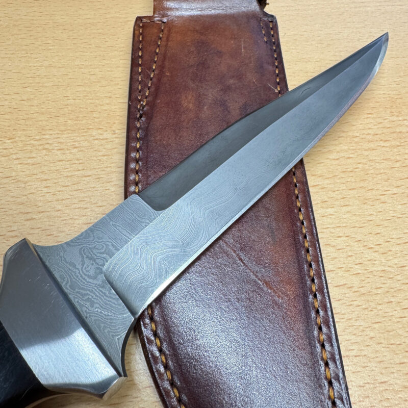 Jim Lee fixed blade damascus - Image 2