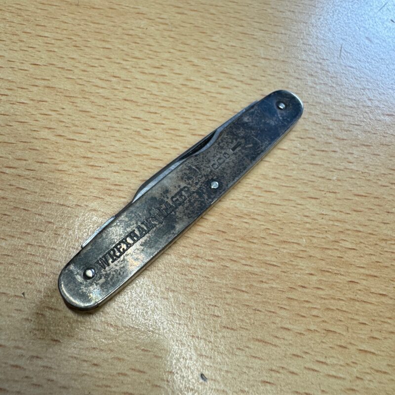 Silver Twin Blade Pocket knife