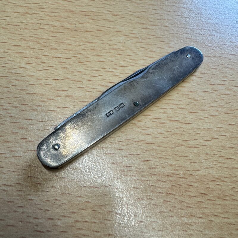 Silver Twin Blade Pocket knife - Image 7