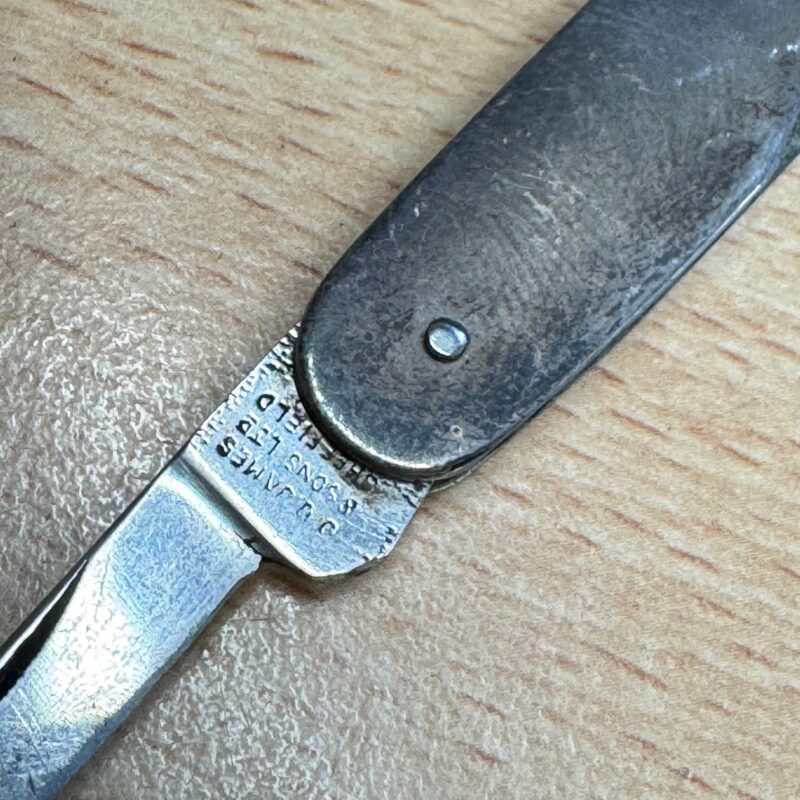Silver Twin Blade Pocket knife - Image 4
