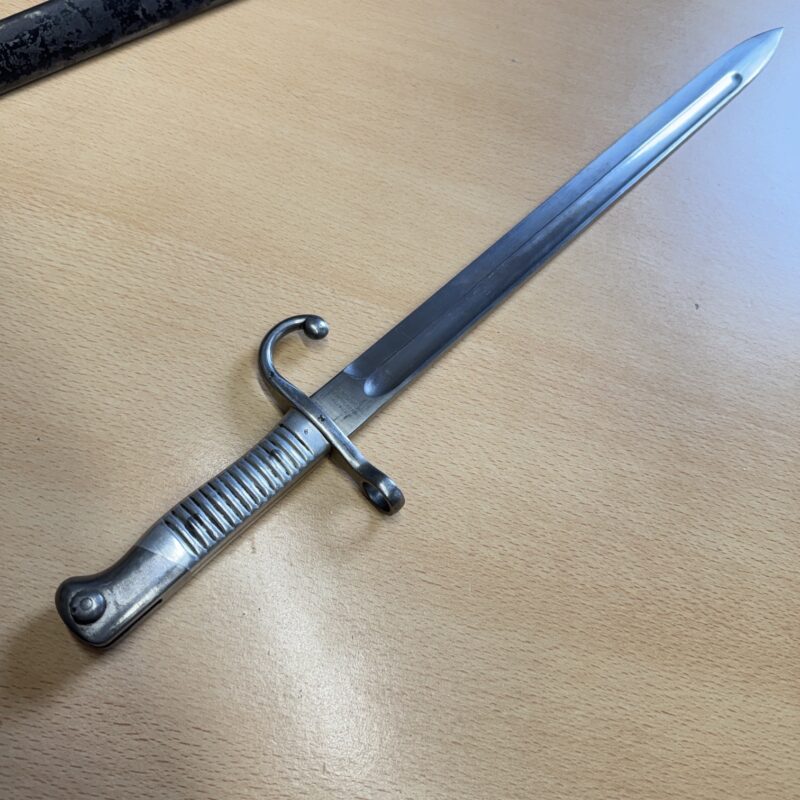 A Second World War Argentinian M1891 Sword Bayonet - Image 4
