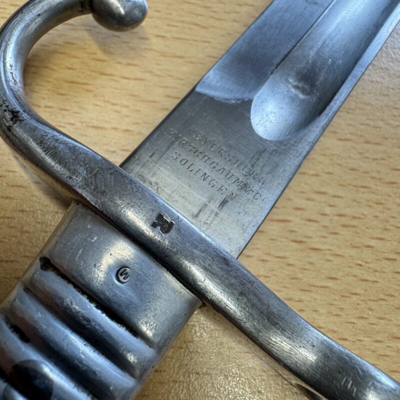 A Second World War Argentinian M1891 Sword Bayonet - Image 5