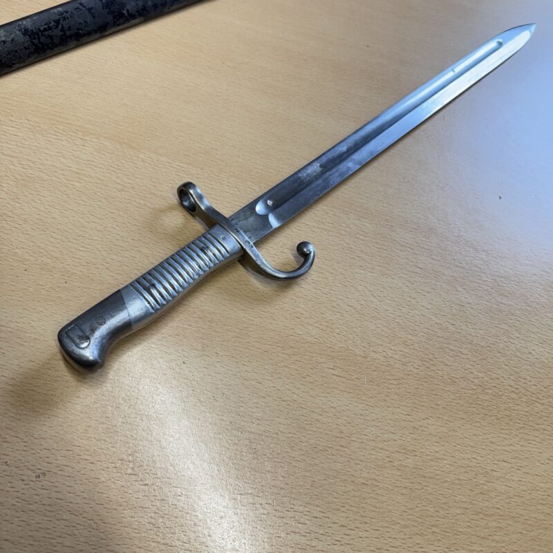 A Second World War Argentinian M1891 Sword Bayonet - Image 8