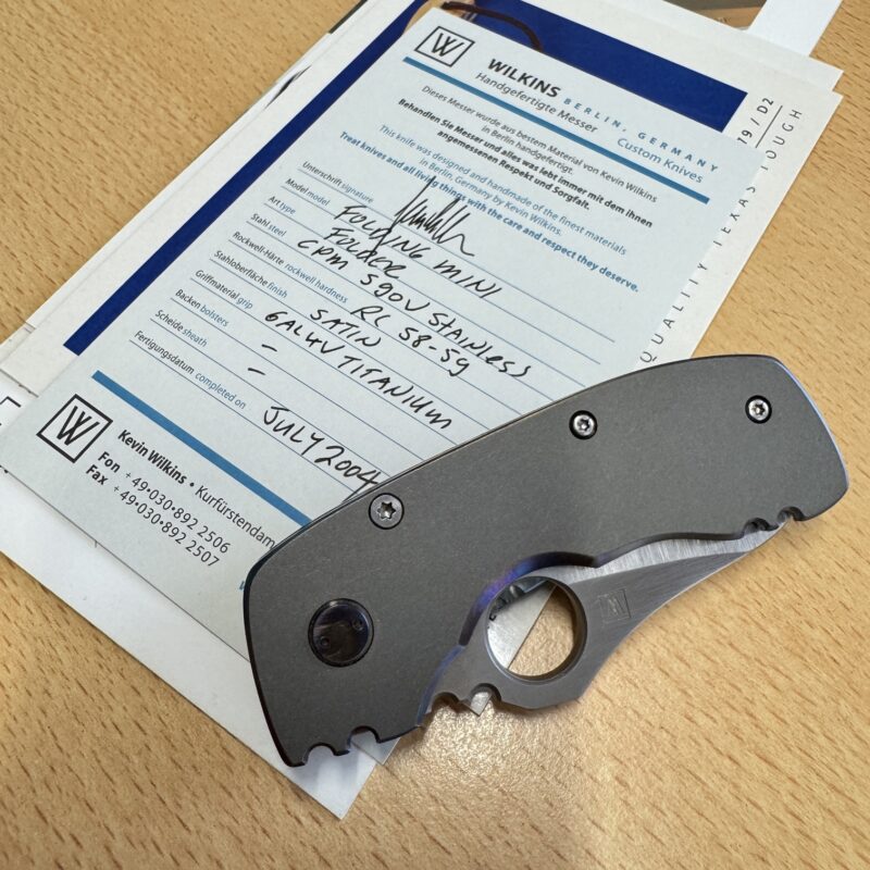 Wilkins (Kevin) Frame lock folder - Image 7