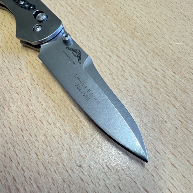 Benchmade 960-02 Osborne w/BLK CF - Image 3
