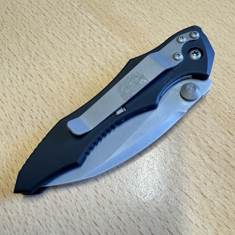 Microtech USA Kestrel Silver Plain Edge - Image 5
