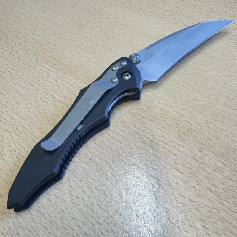 Microtech USA Kestrel Silver Plain Edge - Image 11