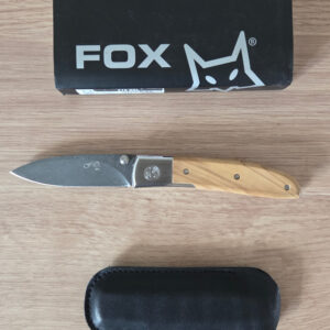 Fox Elite Damascus Folding Knife