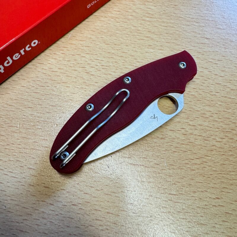 Spyderco UK Penknife Drop Point Heinnie® Edition - Image 4