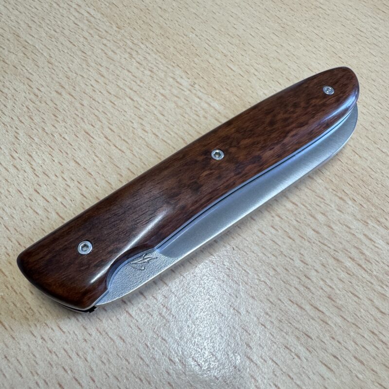 Classic French folding knife-Perceval Genevrier Folder Snakewood handle - Image 3