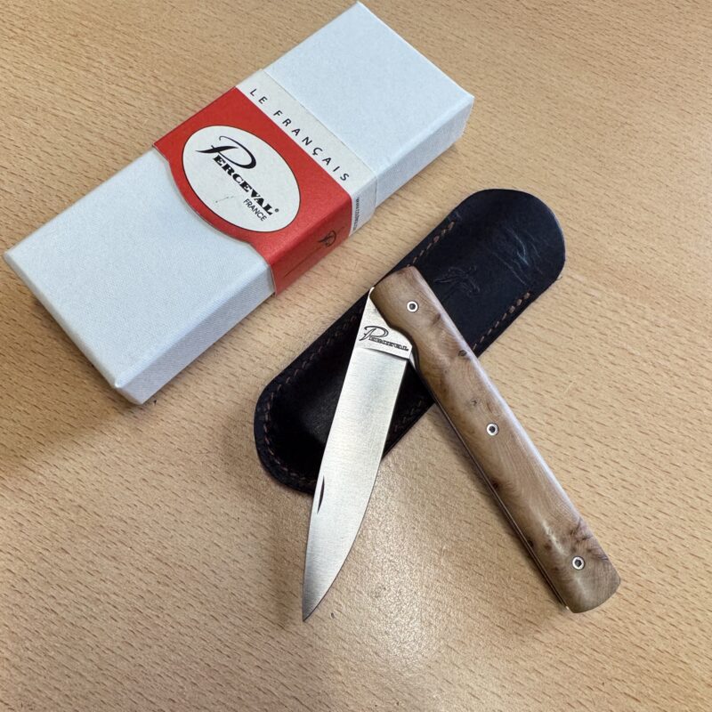 Classic French folding knife-Perceval Genevrier Folder wood handle
