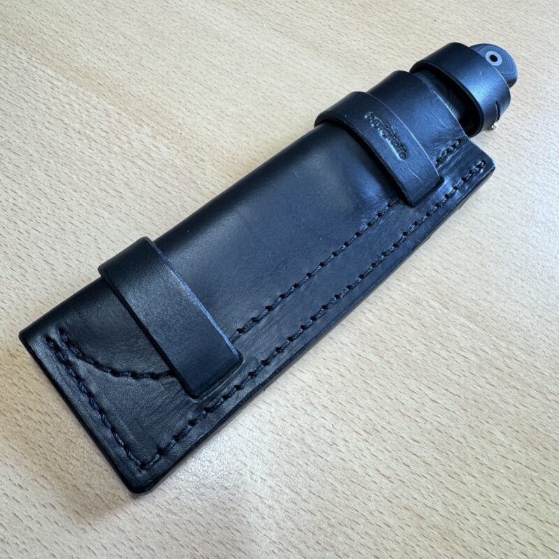 Rob Bayley Raven Damascus Knife with Micarta Handle - Image 2