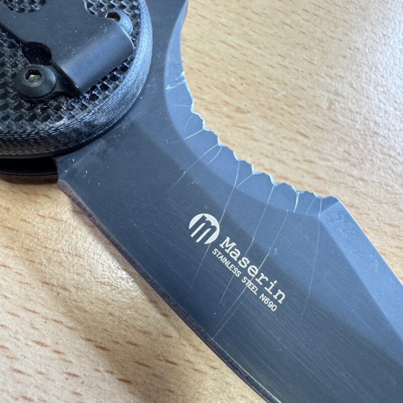 Maserin N690Co Utility Survival Knife - Sturm - Image 7