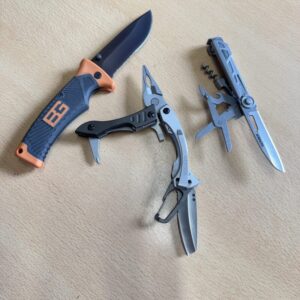 Gerber Multi Tools & a Bear Grylls knife