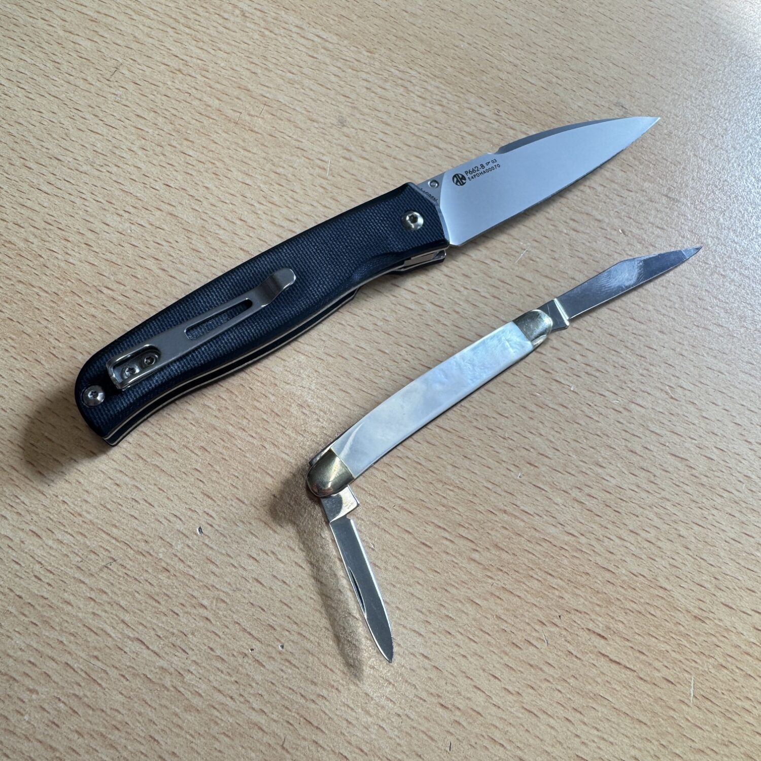 Ruike P662 & Böker Twin Blade Pocket Knife - Image 2