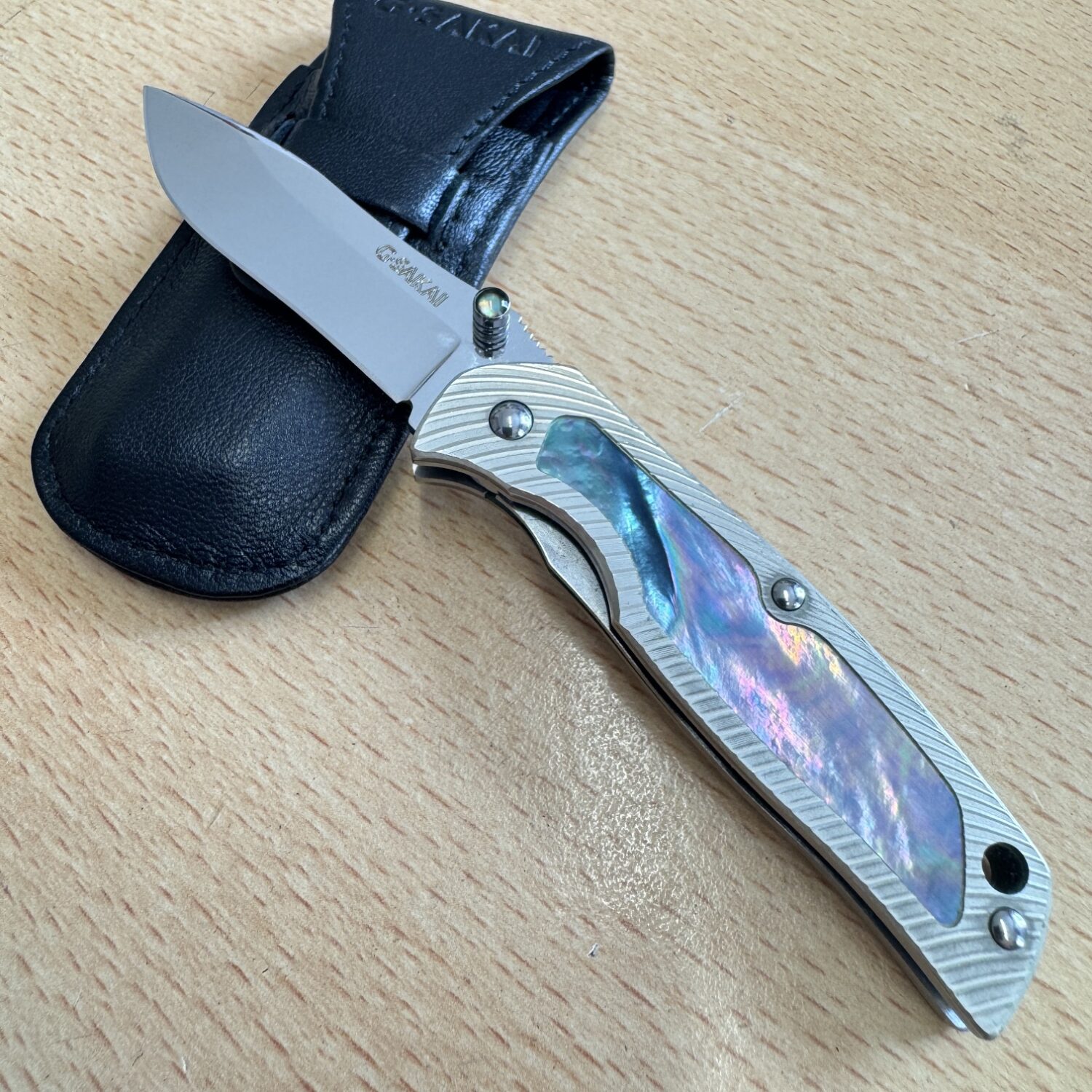 G. SAKAI VG10 Steel Folding Knife - Image 3