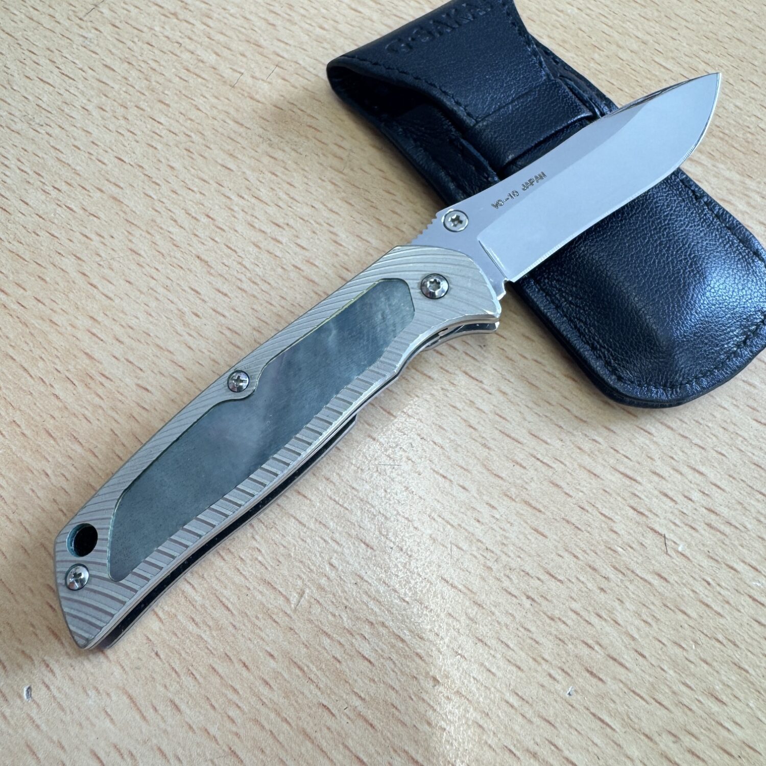 G. SAKAI VG10 Steel Folding Knife - Image 2