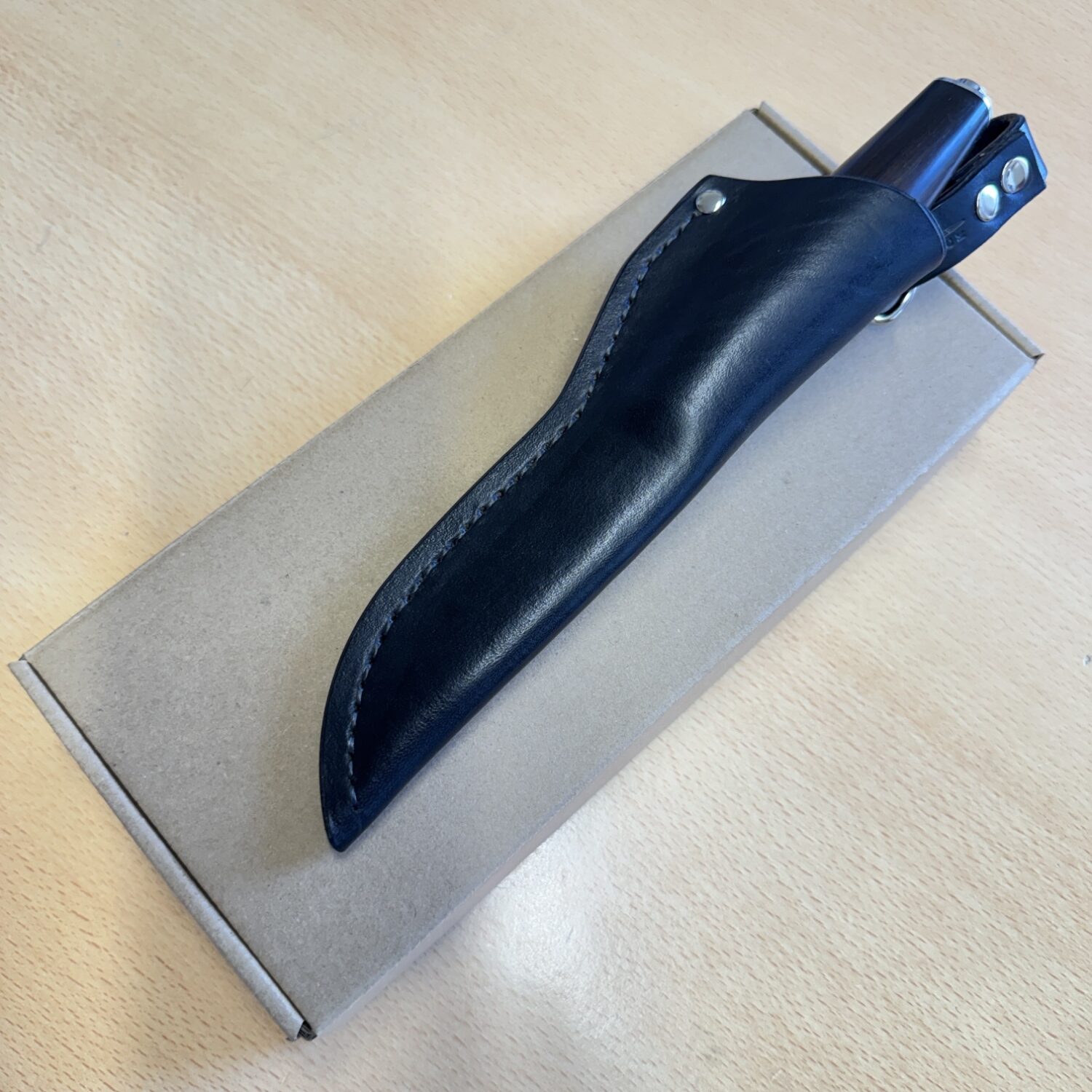 Semi Custom Ebony Handled Puukko - Image 4