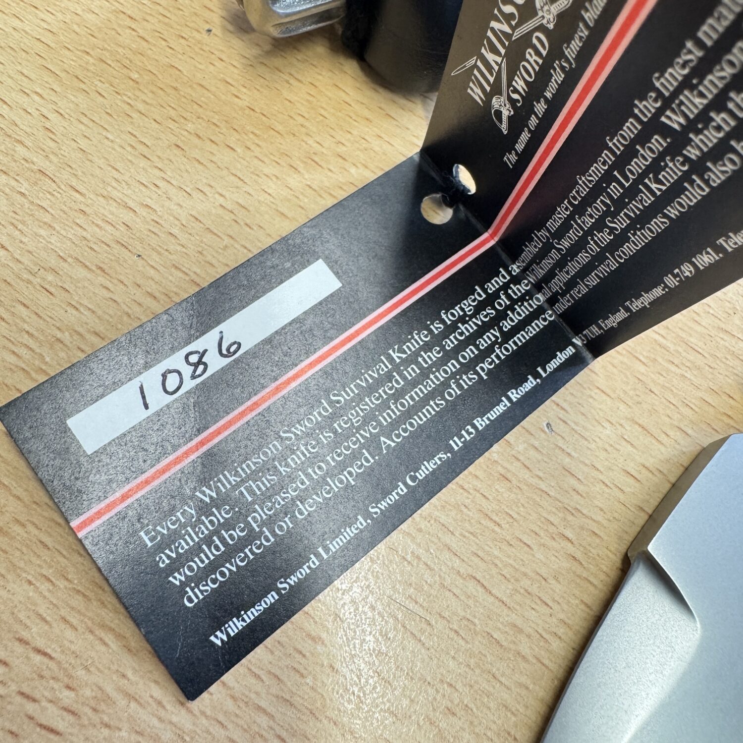 Wilkinson Sword Survival Knife Mk I - Image 10