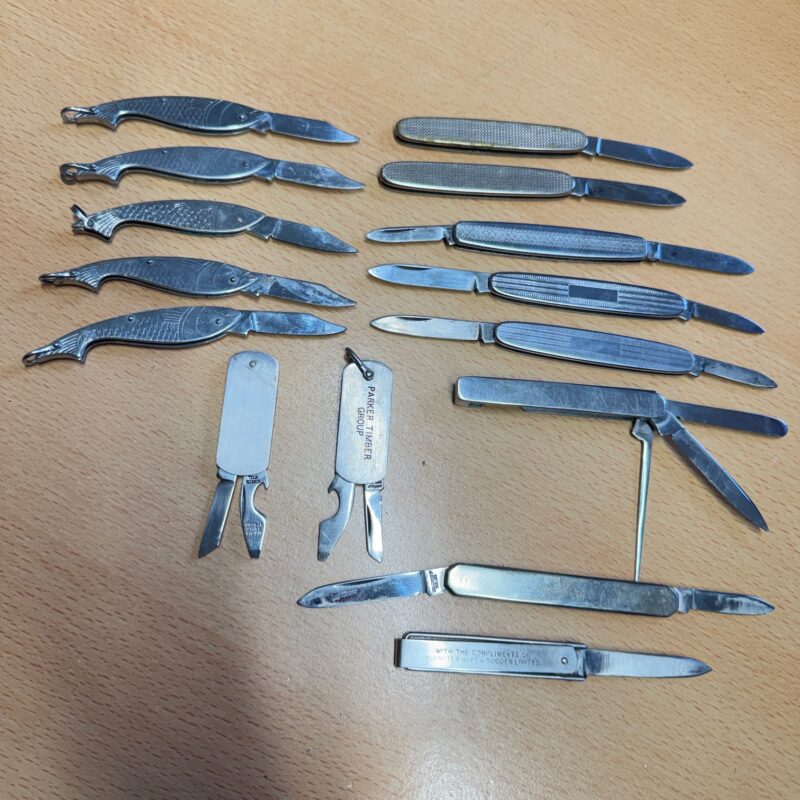 15 Mainly British Pocket Knives