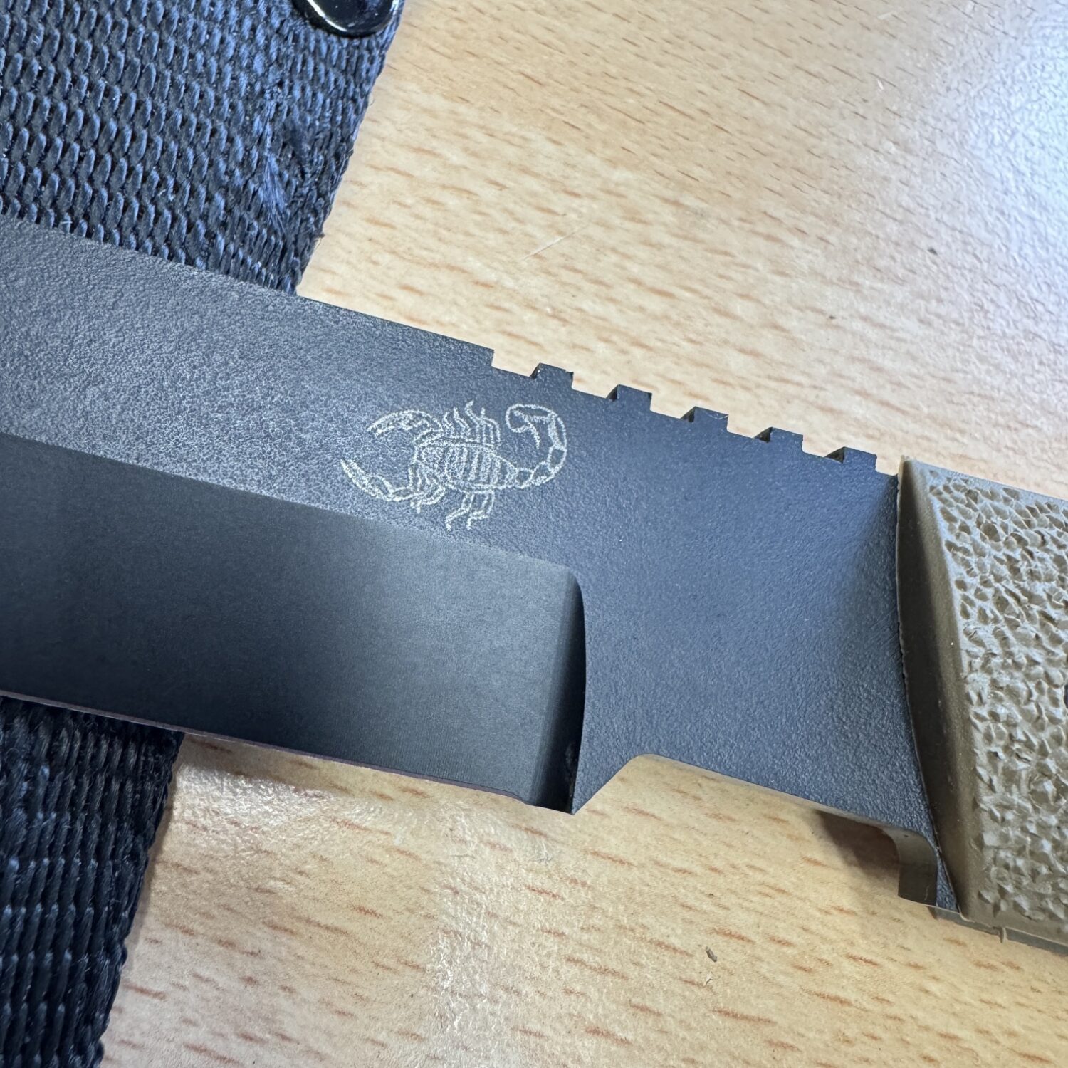 Scorpion Knives Tanto Tactical Fixed Blade - Image 5