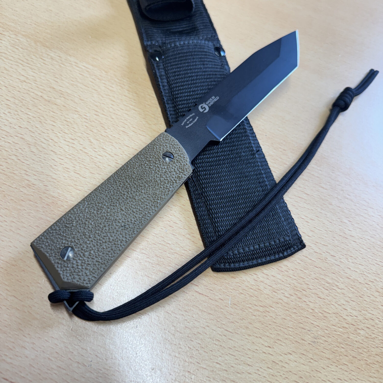 Scorpion Knives Tanto Tactical Fixed Blade - Image 3