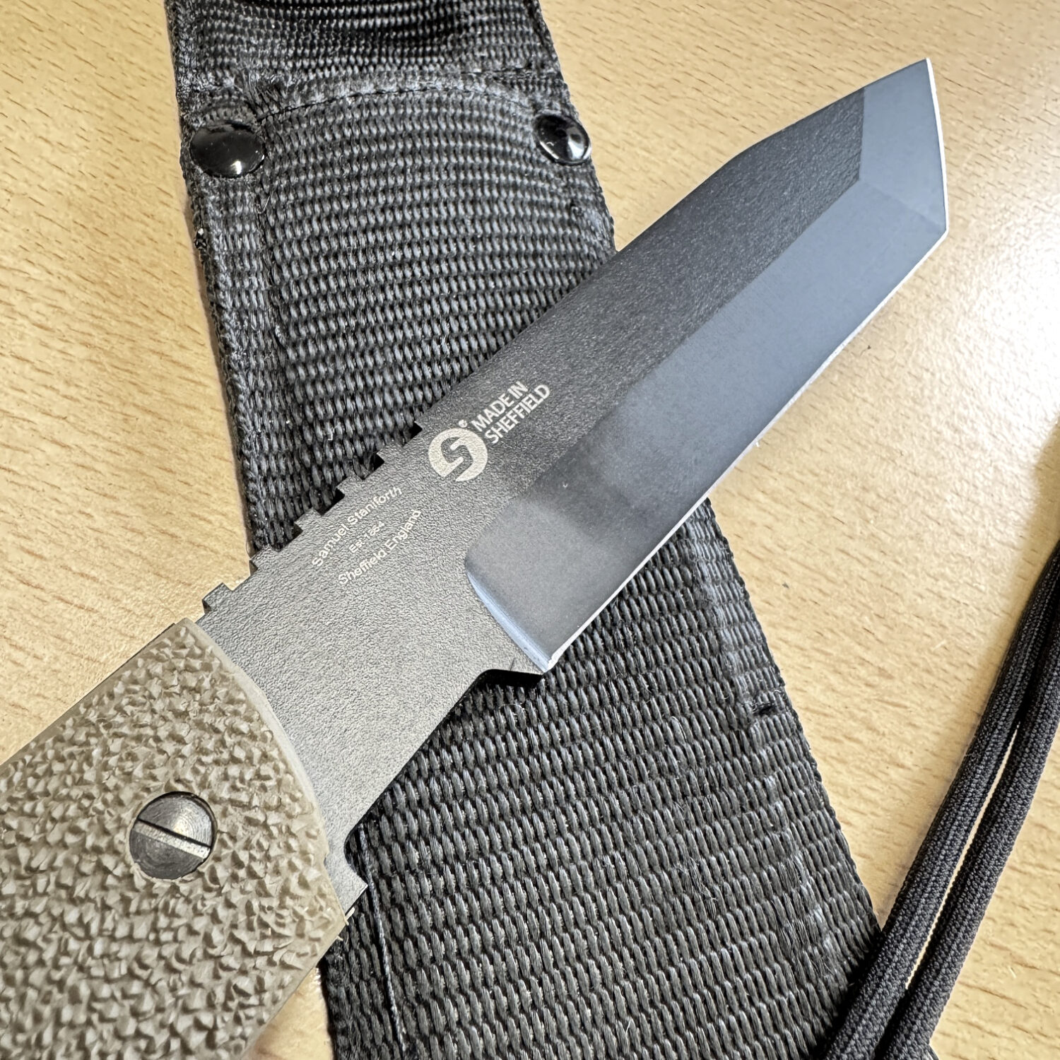 Scorpion Knives Tanto Tactical Fixed Blade - Image 9