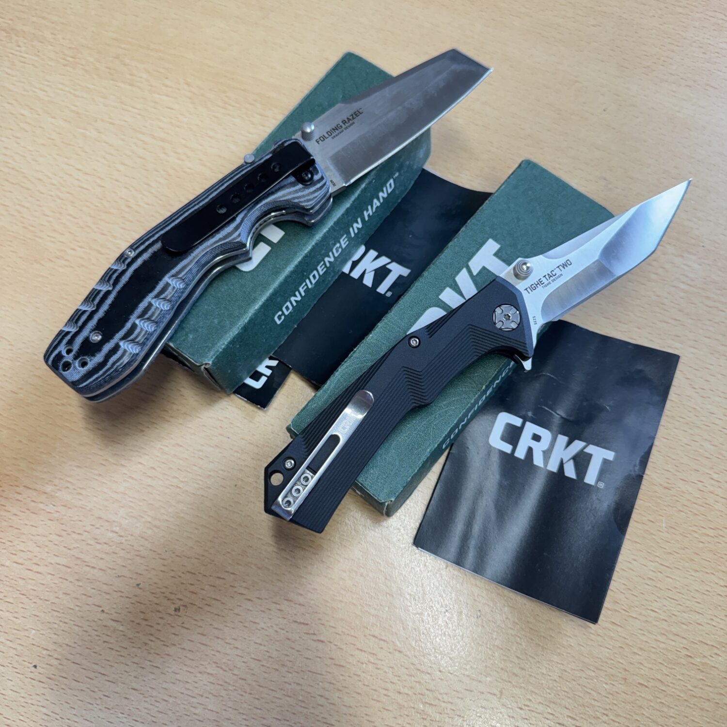 CRKT Tigh Tac 2 & Folding Razel - Image 3