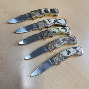 A Collection of Franklin Mint knives
