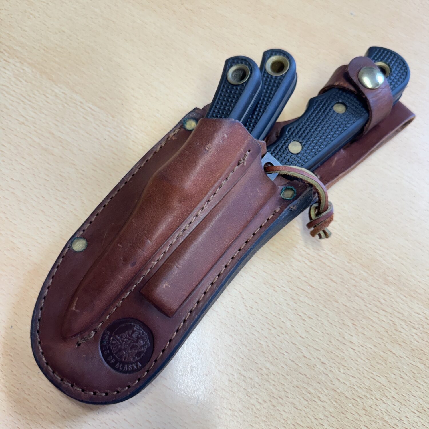 Knives of Alaska -Professional Hunter's Triple Knife Combo Set - Image 2