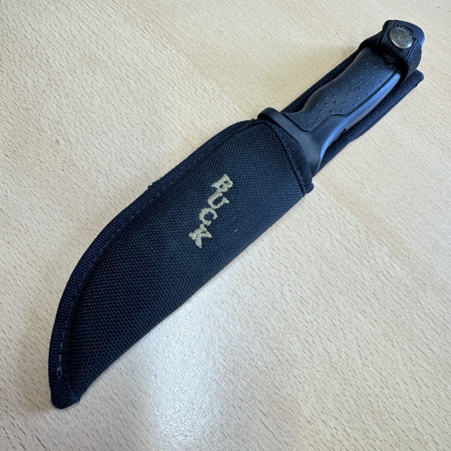Original & Rare - 1997 BUCK 655n Nighthawk with Cordura Sheath - Made in the USA - Image 3