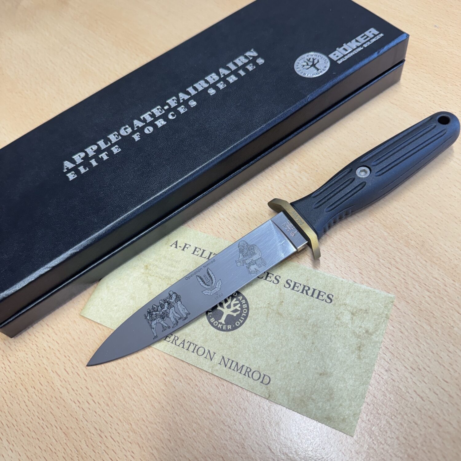 Boker Applegate–Fairbairn Elite Forces Limited Edition - Nimrod - Image 2