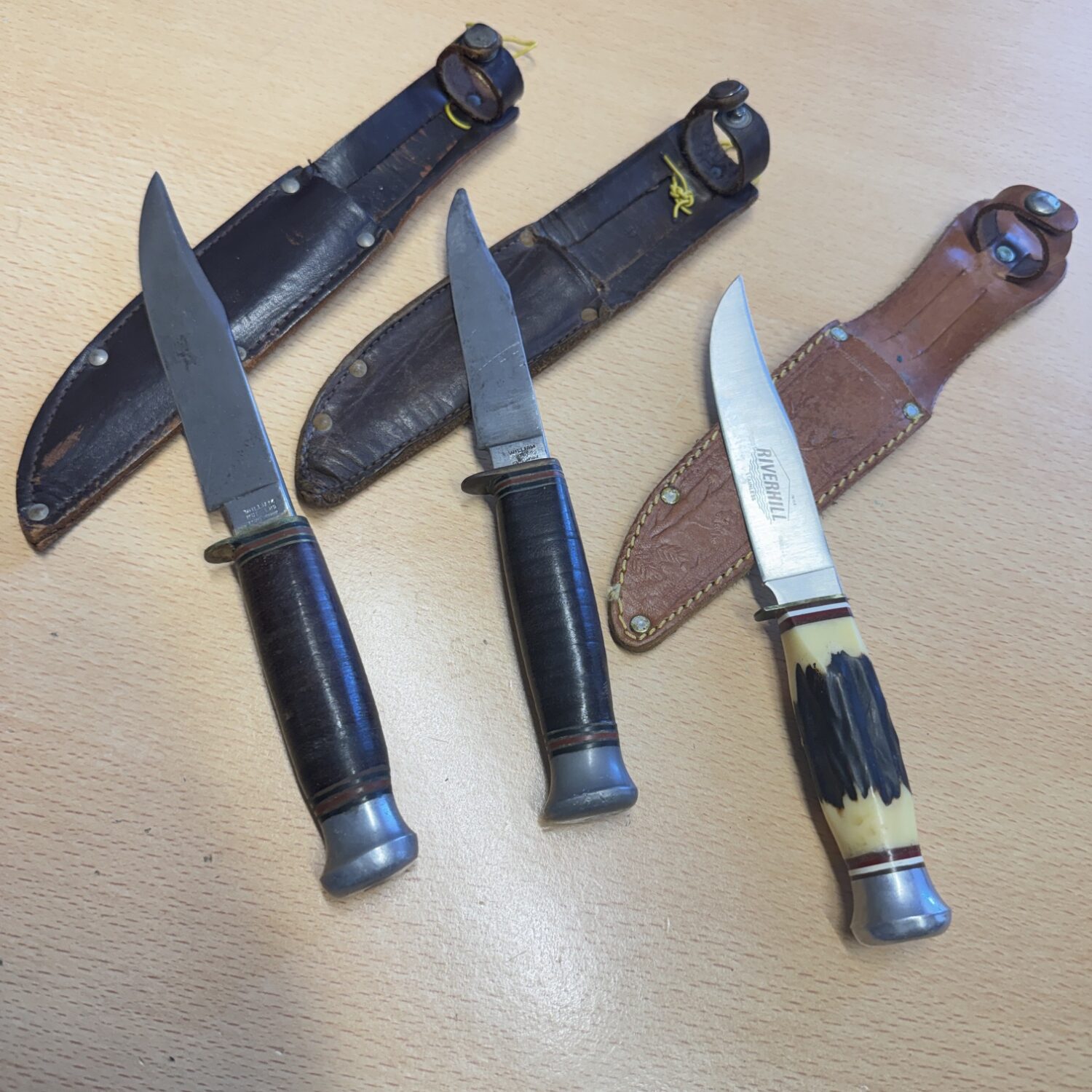 William Rodgers Sheffield Hunting Knives - Image 2